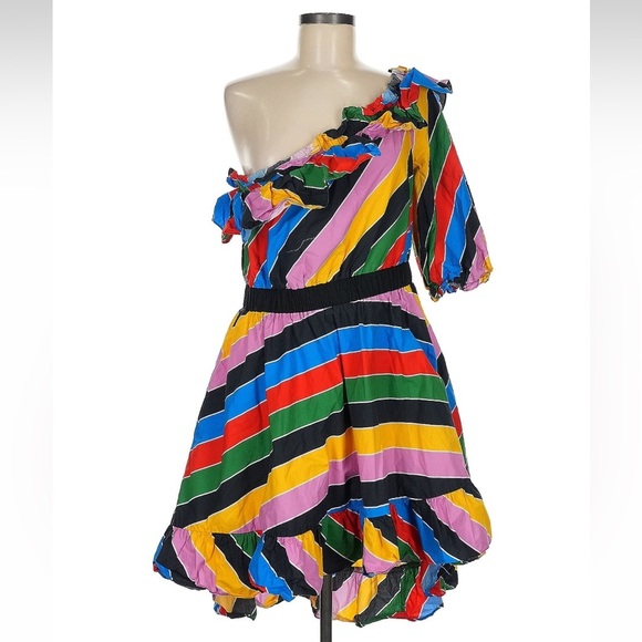 Philosophy Di Lorenzo Serafini Women’s Size 8 Multicolored Cocktail Dress - Picture 1 of 6